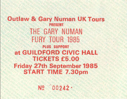 Guildford Ticket 1985